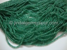 Emerald Faceted Roundelle